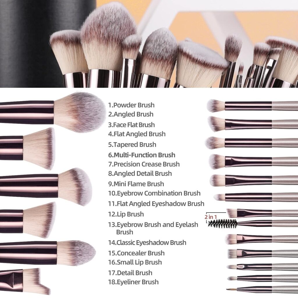 professional makeup brush set