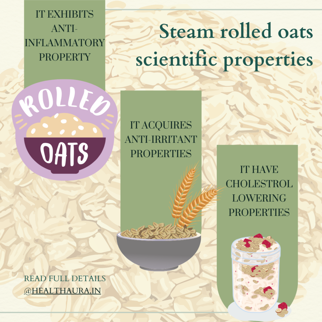 steam rolled oats SCIENTIFIC PROPERTIES