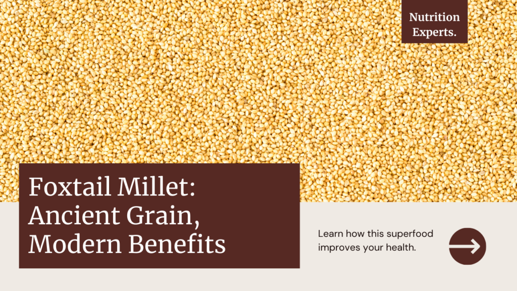 FOXTAIL MILLET